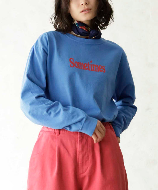 USA CO L/S TEE SOMETIMES