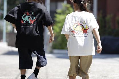 《環境配慮素材》*SUPER-KIKI コラボ*OG 子供の権利 TEE［110-145cm］