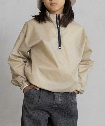 Re:NYLON HALF ZIP PO 弱撥水 軽量 リサイクルナイロン