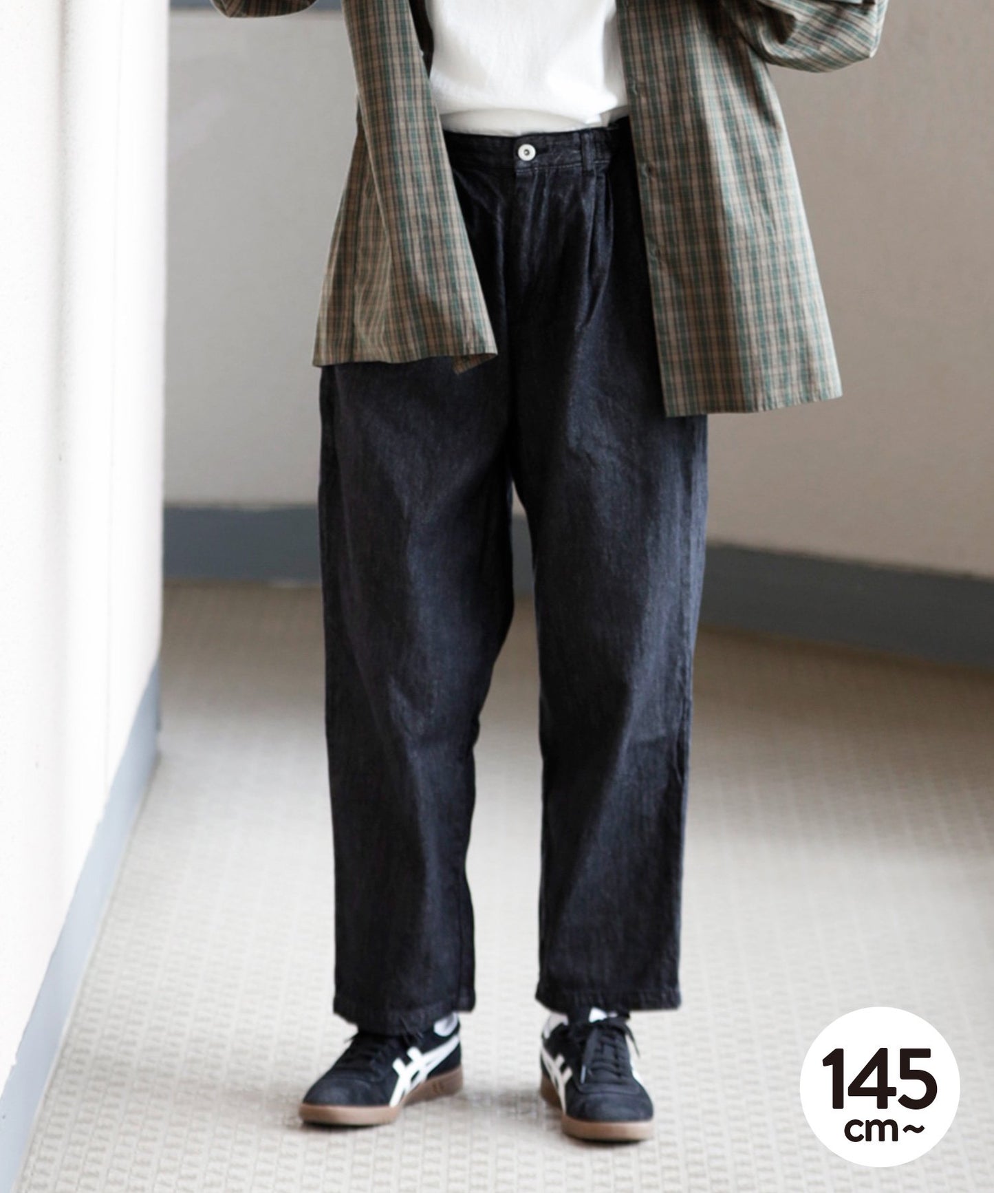【環保材質】OG DENIM CREW PANTS 有機棉漂白牛仔布 全季材質【145-175cm】