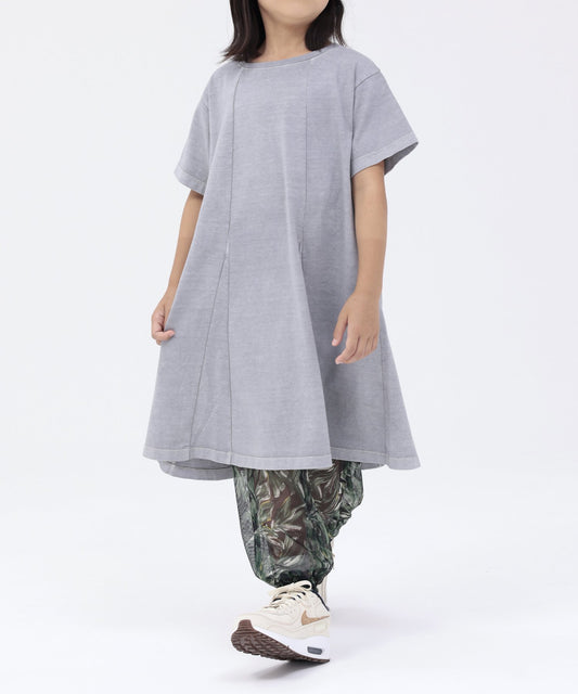 [Environmentally friendly material] OG GD COTTON BLOOM DRESS Organic cotton Product dyed [100-145cm]